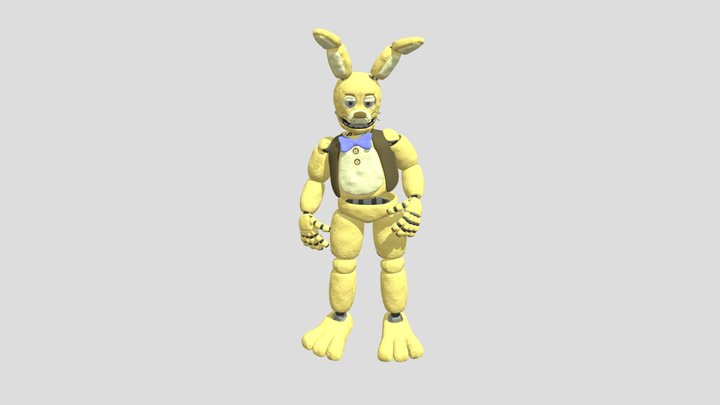 Masha Springe Plus ImageToStl_com_springbonnie+2 3D Model