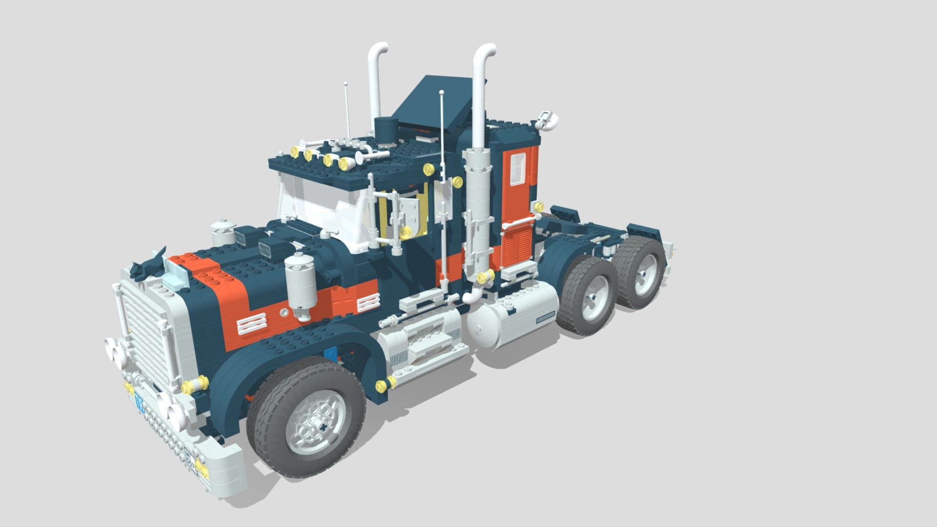 Begrænsninger Ælte Vibrere LEGO 5571 Giant Truck (Black Cat) - Download Free 3D model by Sleepy Sea  Otter (@sleepyseaotter) [0c01203]