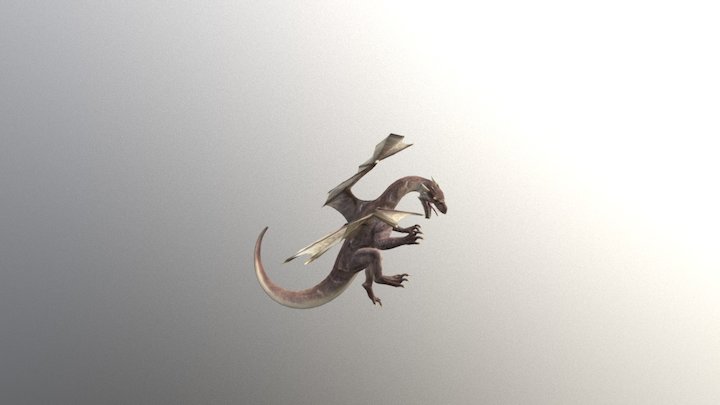 First Dragon Model 3D Model