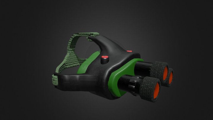 Stealth Goggles 3D Model