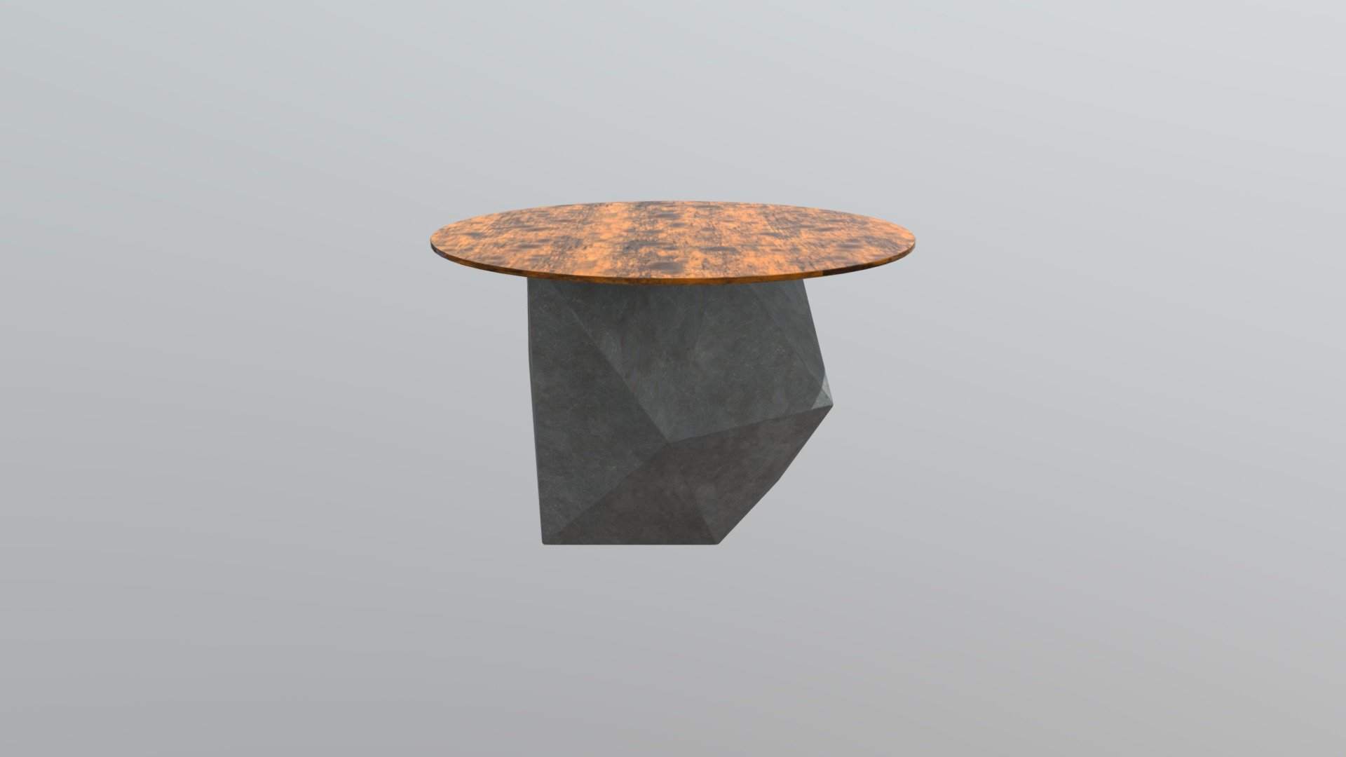 Modern Round Table - 3D model by multicrowstudio [0c0247a] - Sketchfab