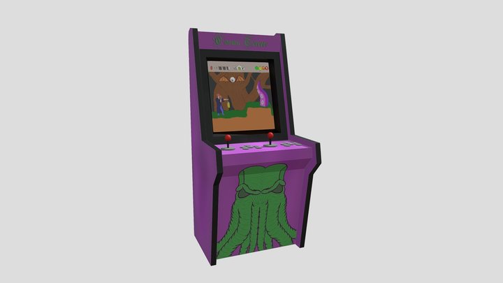 Arcade machine 3D Model