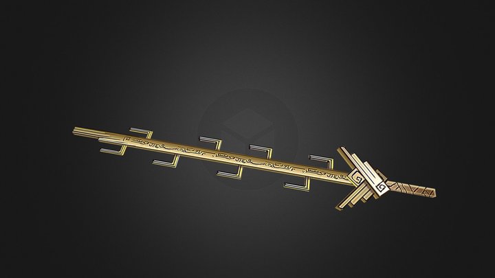 Okami Gekigami Blade 3D Model