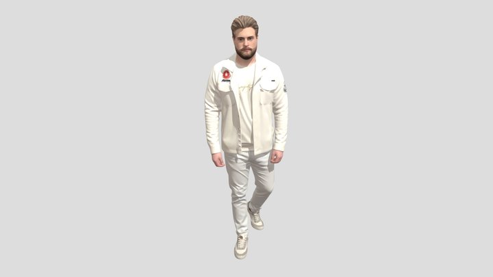 Cream Ensemble Portrait – Modello 3D gratuito STL