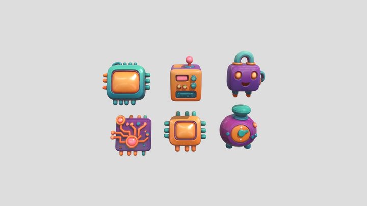 Environment Hardware 3D Icon