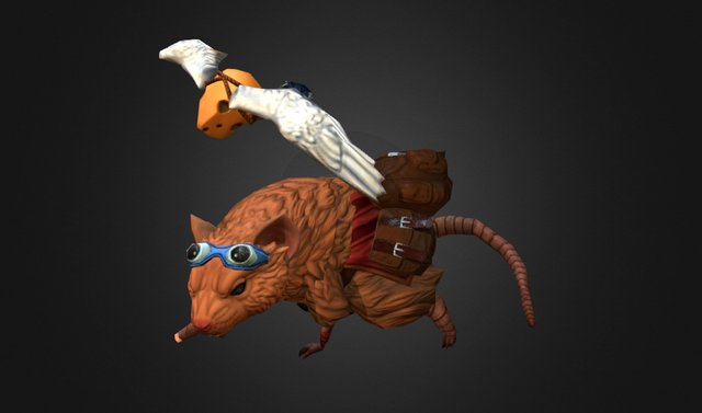 Rufentumbl the Red 3D Model