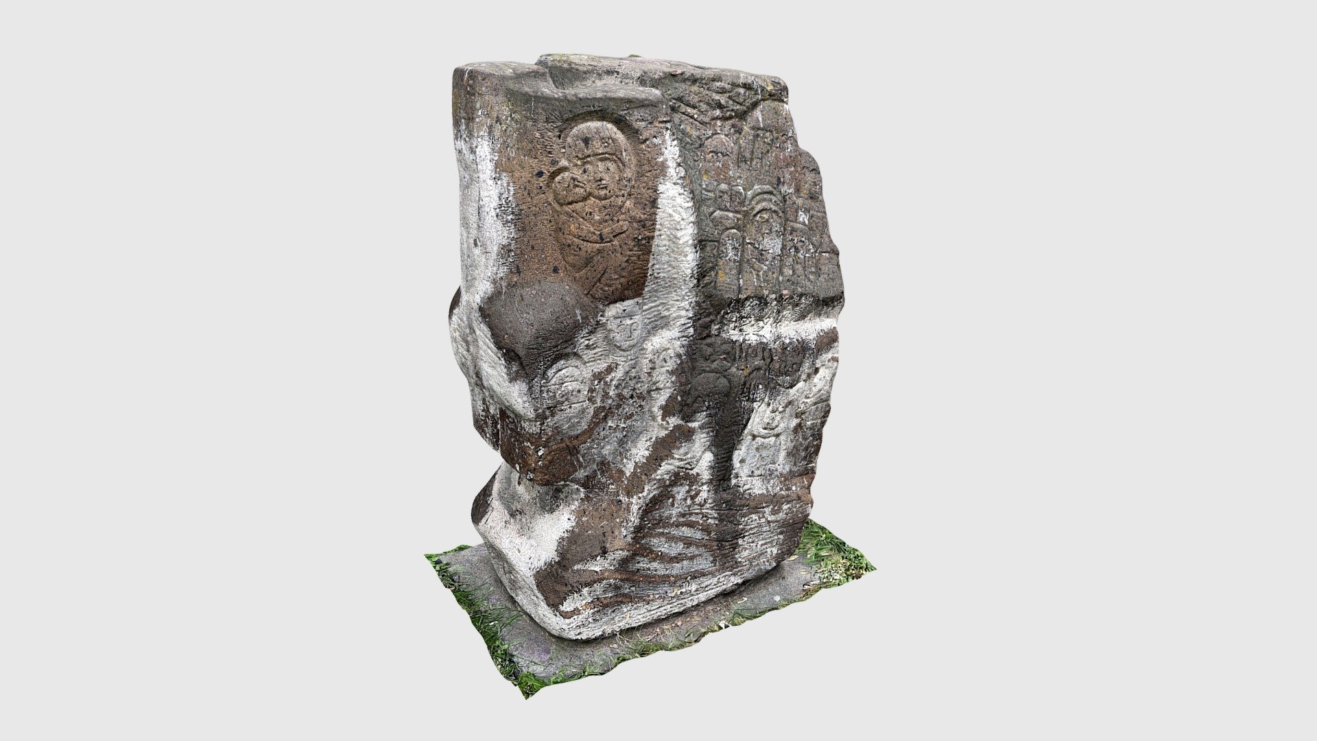 Slavic stone idol (IX century), Kyiv