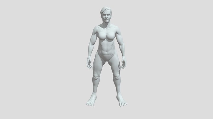 Beth_Coventry_VEED2403_CharacterModel_Week5_2 3D Model