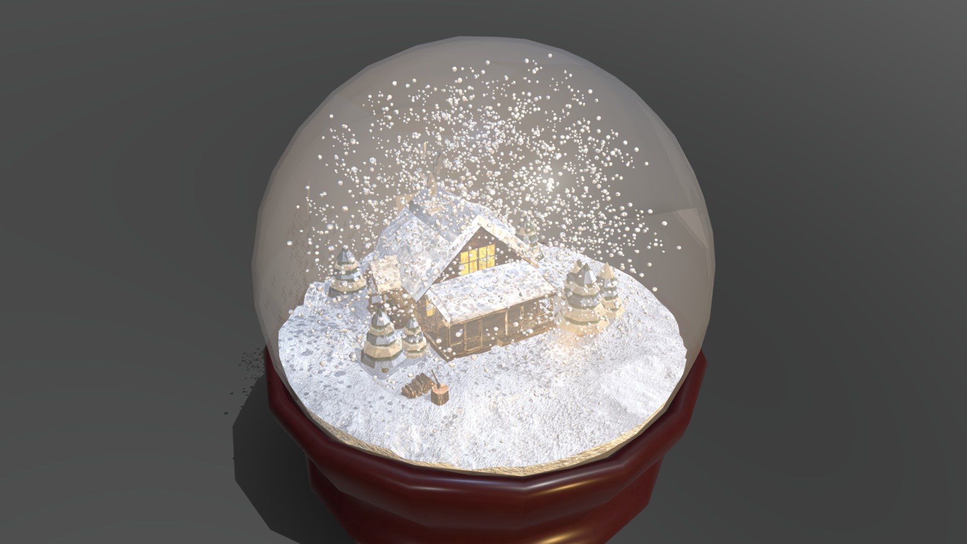 New year house
