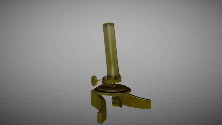 Microscope - Decorative Arts & History Museum 3D Model