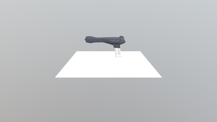 LaserGunvarient 3D Model