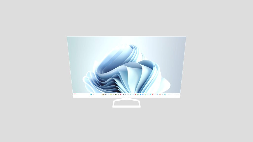 Office Monitor Hp 32 Inch Black
