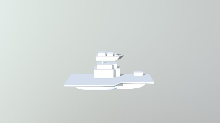 Battle Grid Model 3D Model