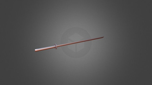 亂打刀 3D Model