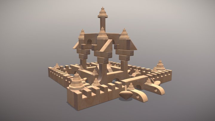 Castle 3D Model