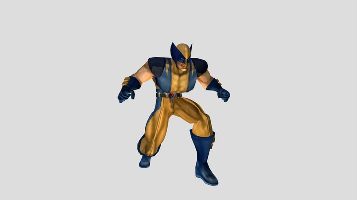 03 Wolverine MUA 3D Model