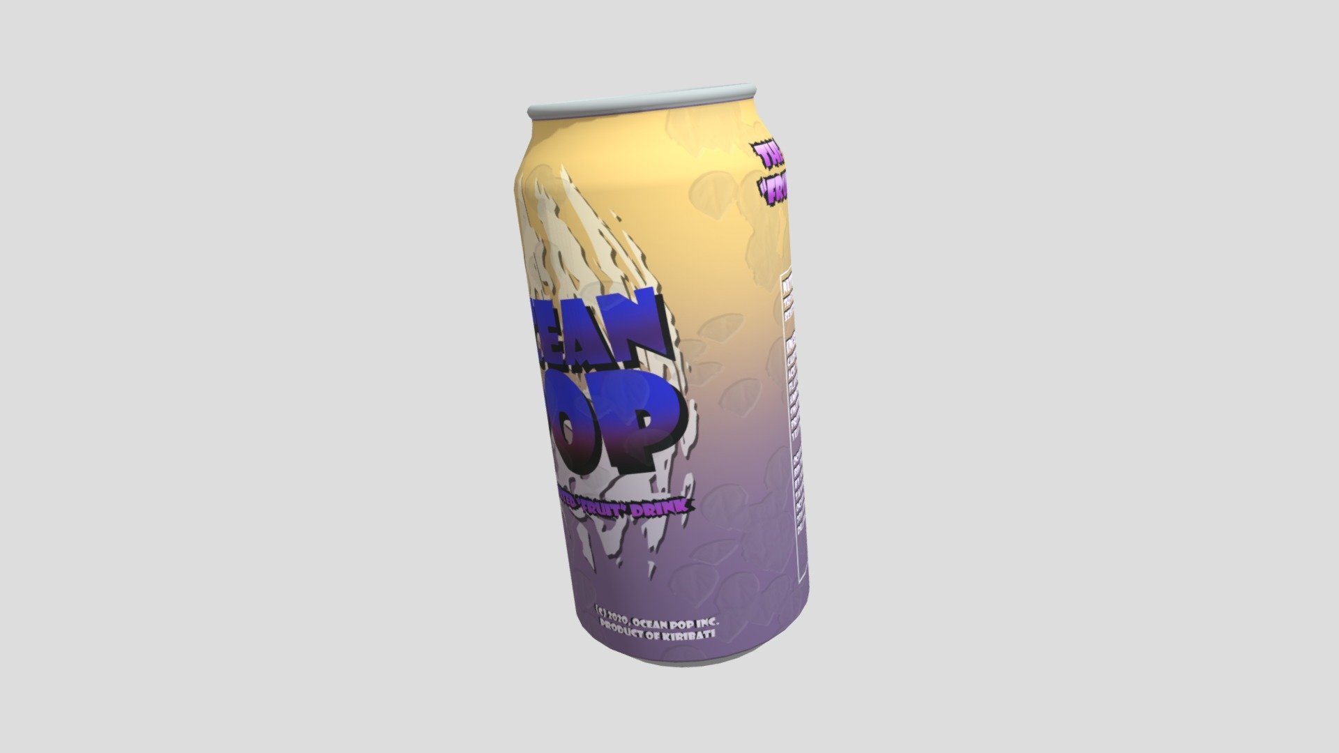 Ocean Pop Can