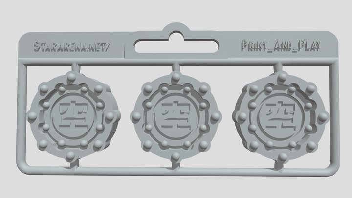 SET_23_META_COIN_PURPLE – Free 3D Model STL