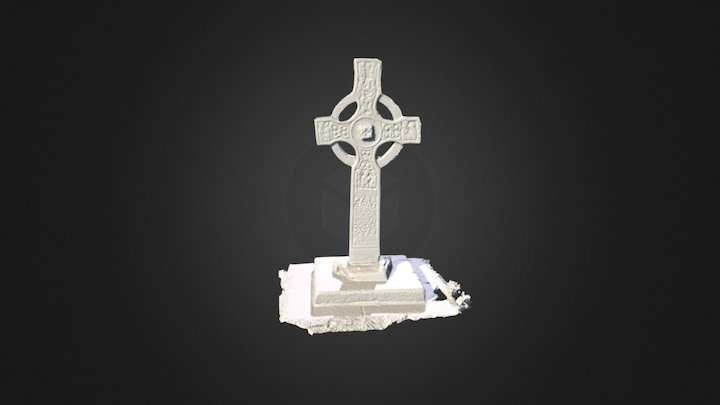 Kildalton Cross (no texture) 3D Model