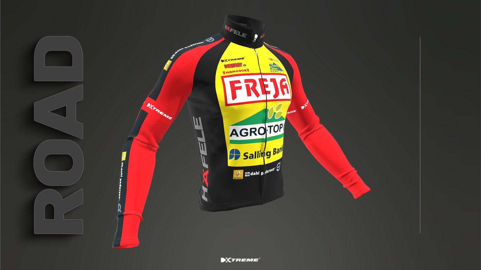 Skive CK 2018 Langærmet Trøje 4030 - 3D model by Konggaard - Xtreme ...