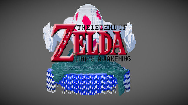 Legend of Zelda Link's Awakening : Tribute 3D Model