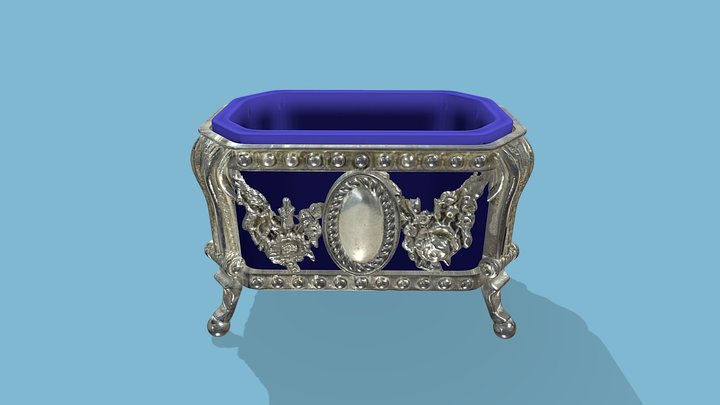 Rose Bowl (part of a dollhouse) 3D Model
