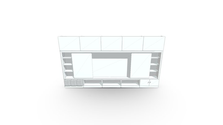 EightSpace-Assembley-Teacherwall-0001 3D Model