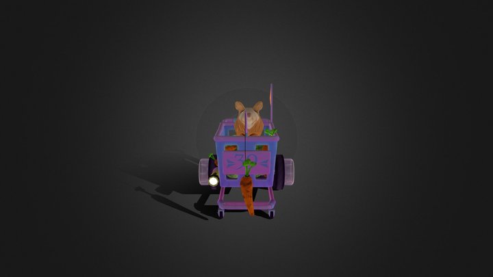 Go-kart Guineapigs Racers 3D Model