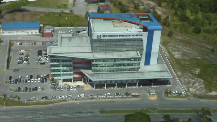 KPJ Kuching 3D Model