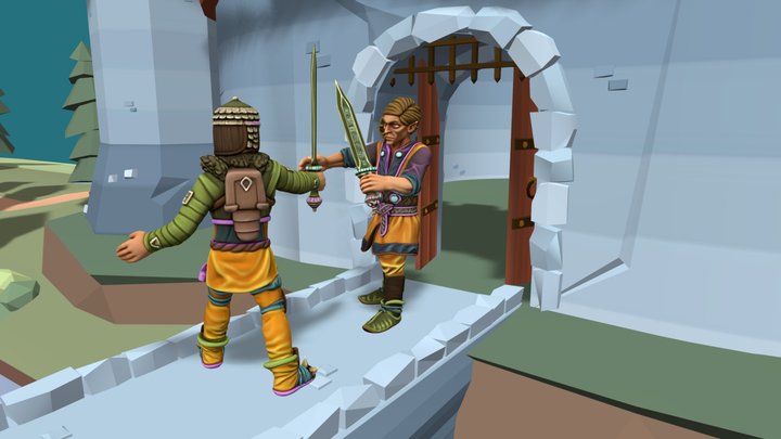 Soldiers Ready For Battle – Kostenloses 3D-Modell STL