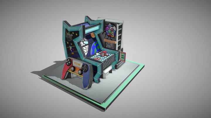 undo027_pohzikang_game store 3D Model