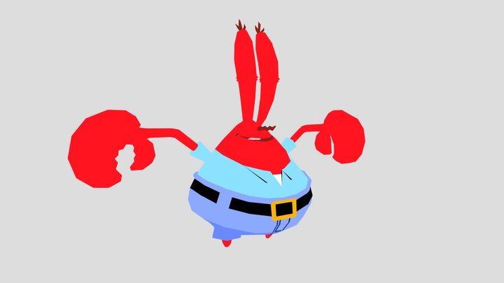Battle For Bikini Bottom - Mr. Krabs – Modello 3D gratuito STL