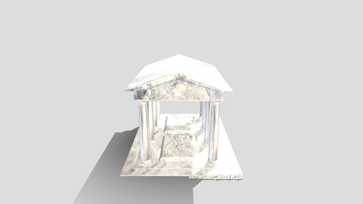 Sun and Moon Temple 3D Model