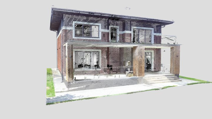 Сучасний будинок, Крюківщина 3D Model