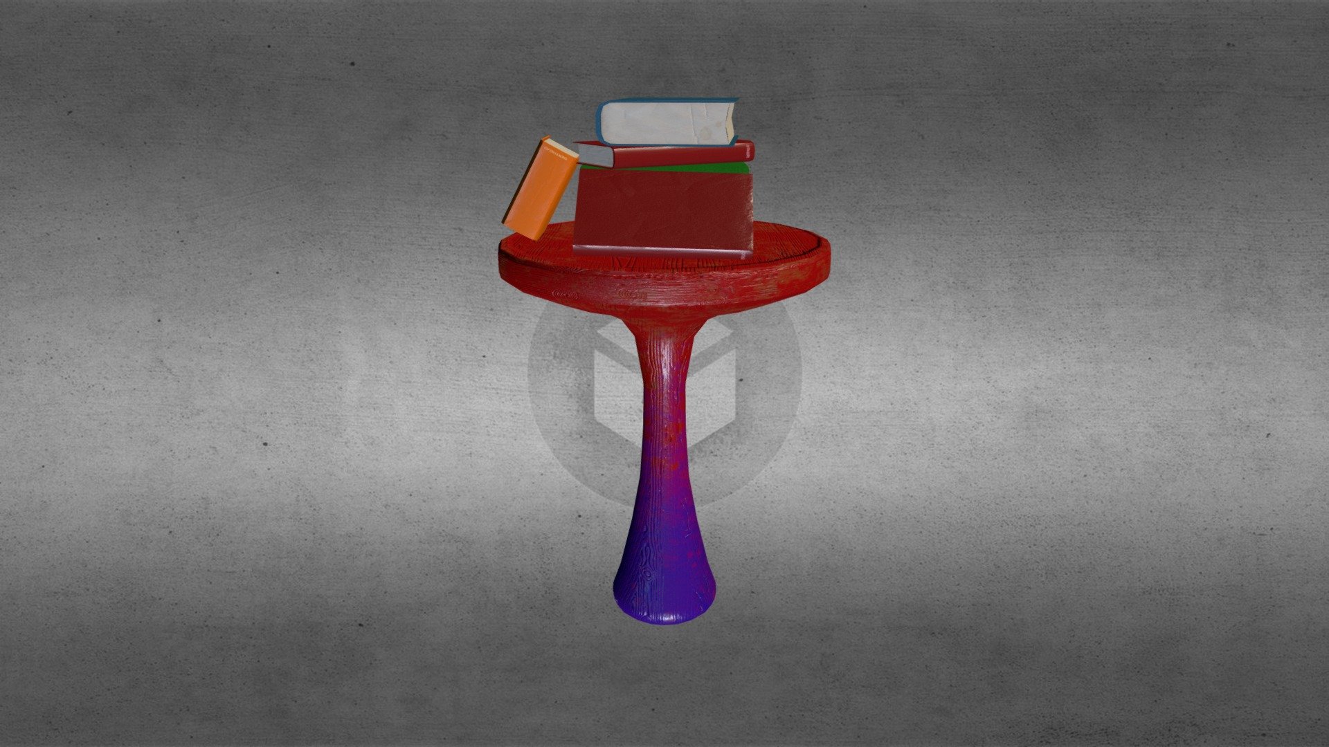 Book Stand 3D model by thomasmm [0c14dfe] Sketchfab