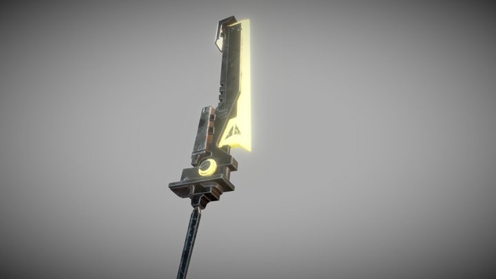 Sci-Fi Sword (Free) 3D Model