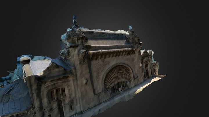 Cazino Constanta 3D Model