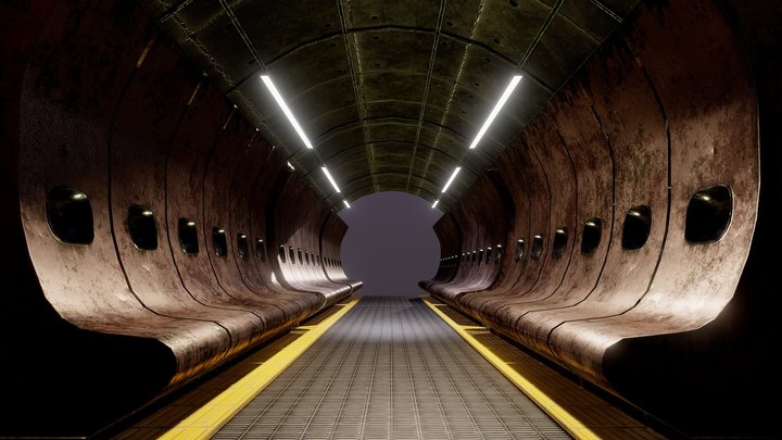 metro futuristic type shi idk .. – Modello 3D gratuito STL