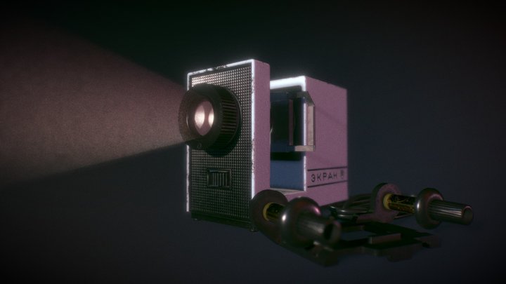 ЭKPAH 3D Model