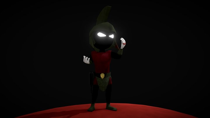 Marvin Bounty Hunter 3D Model