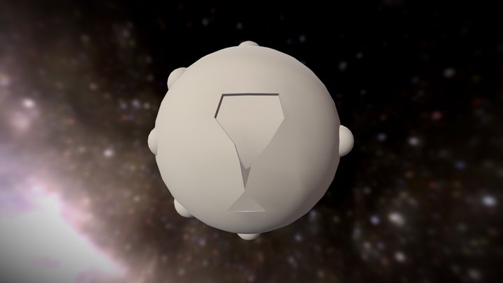 Sci Fi Sphere Simple2012 3D Model