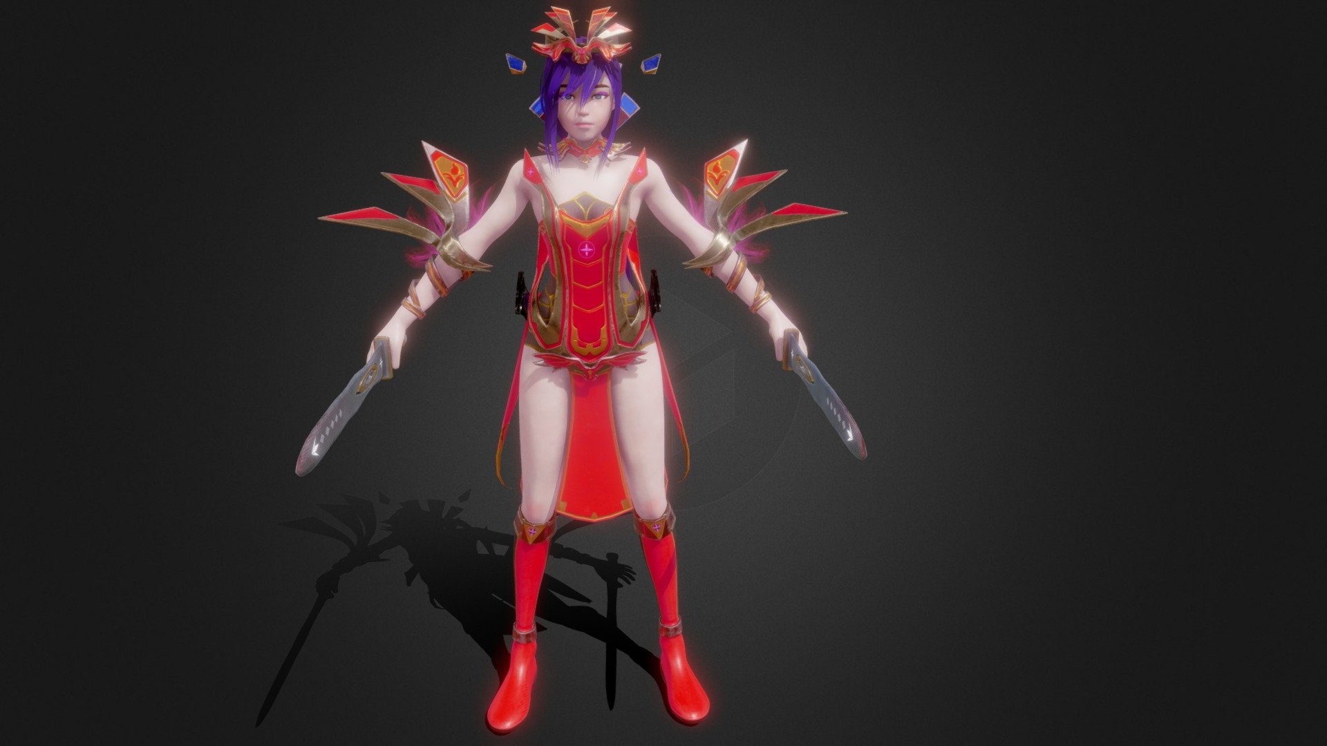 Starlight Phoenix From A Pose