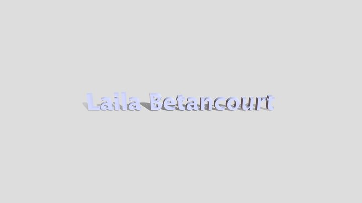 signature 3D Model
