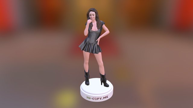 Девушка 3D Model