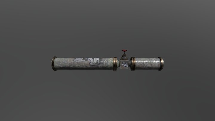 Pipe 02 3D Model