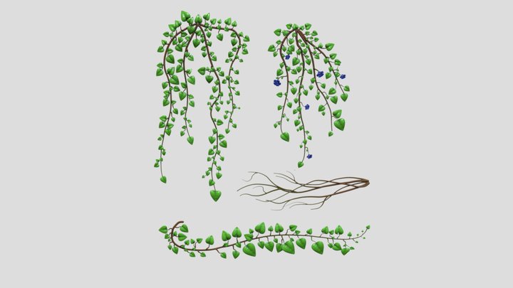 Vines 3D Model