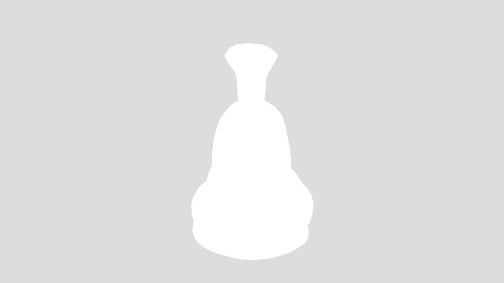 Zen Monk Figurine Green Jade
