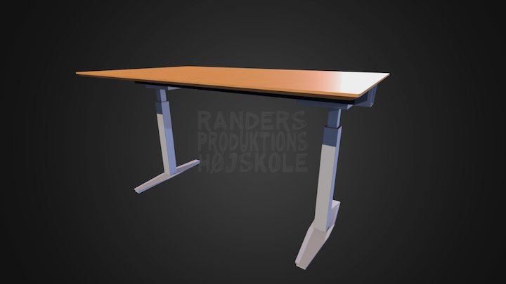 Height Adjustable Table Game Download 3D Model