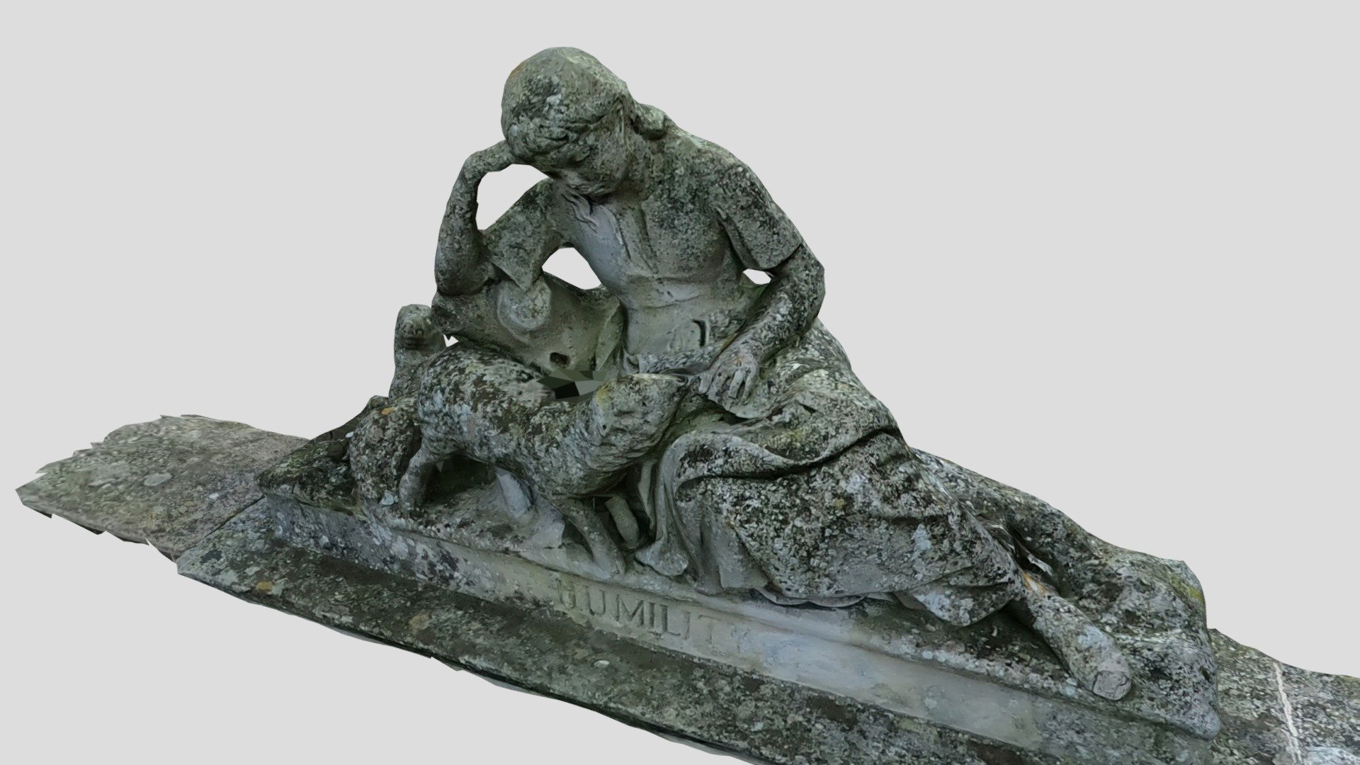 Humility statue