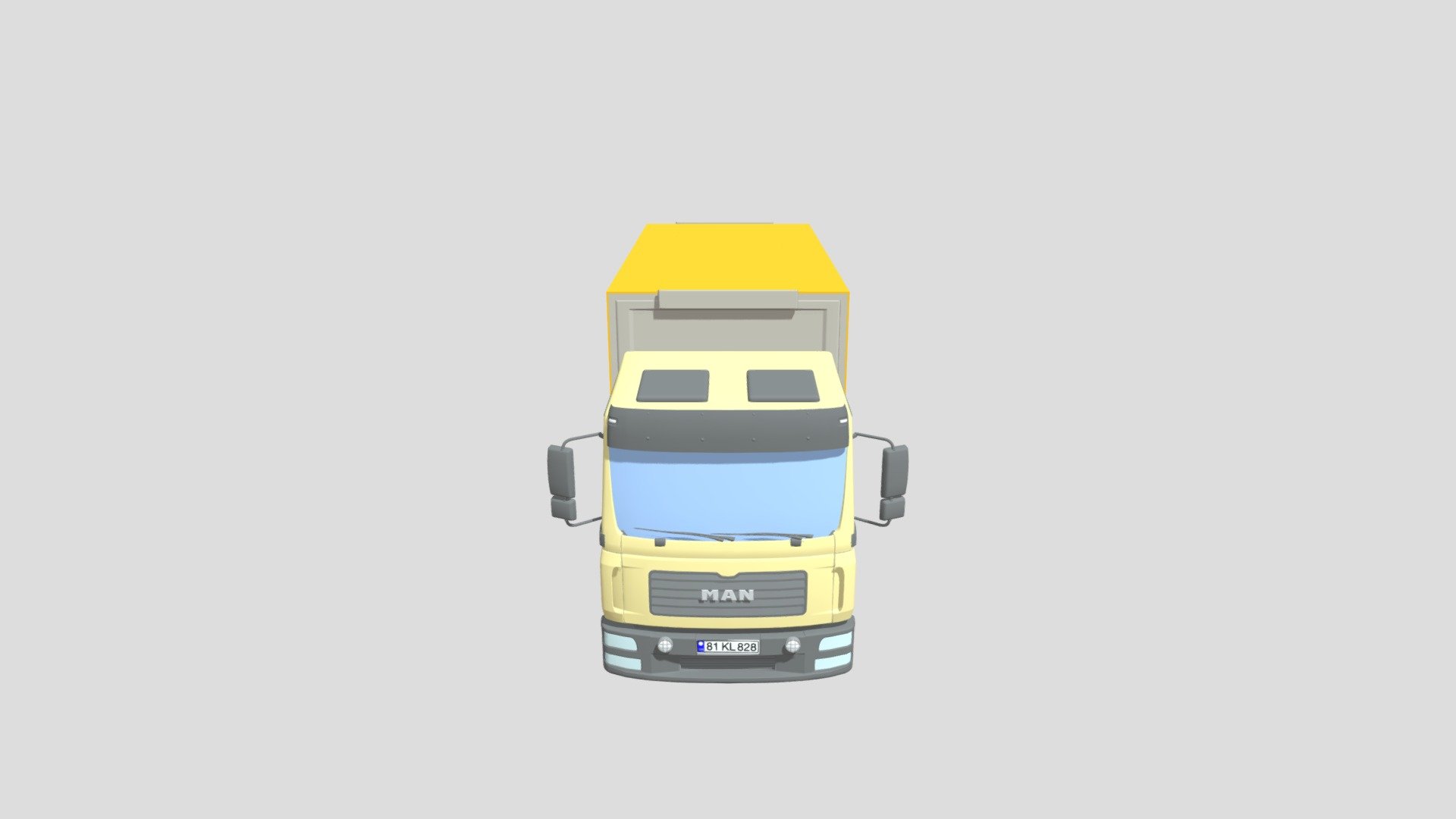 Truck with wings